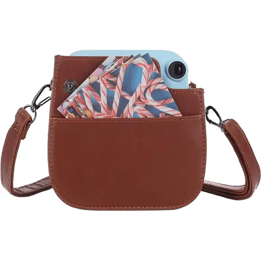 Чехол для фотокамер моментальной печати Fujifilm Instax Mini 12 Brown [120736] - фото 3