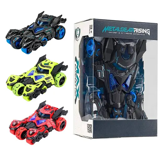 Игрушка Cars S Машина-катапульта 3 в 1 инерционная со светом и звуком 1:32 в ассортименте (CJ-1288068) - фото 3