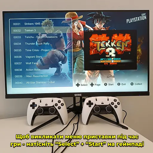 Ігрова приставка Game Stick Pro HDMI 20000 гр. Ретро консоль. 2 геймпади. NES, PlayStation. Пам'ять 64 гб. - фото 5