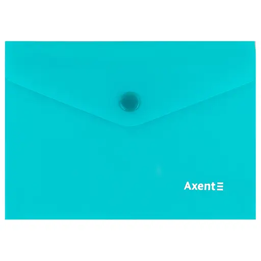 Папка-конверт на кнопке Axent Pastelini А6 бирюзовая (1414-21-A) - фото 2