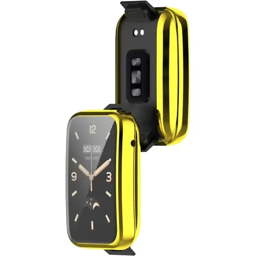 Чехол-накладка DK Silicone Face Case для Xiaomi Mi Band 7 Pro (gold)
