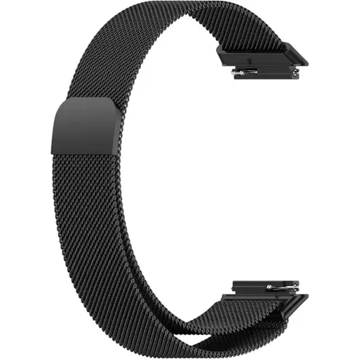 Ремінець DK для Huawei Band 7 Metal Milanese Loop Magnetic (black)