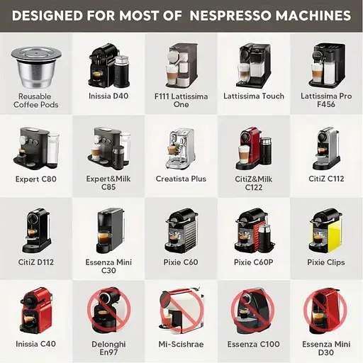 Багаторазова металева капсула ICafilas для кавоварки Nespresso - фото 4