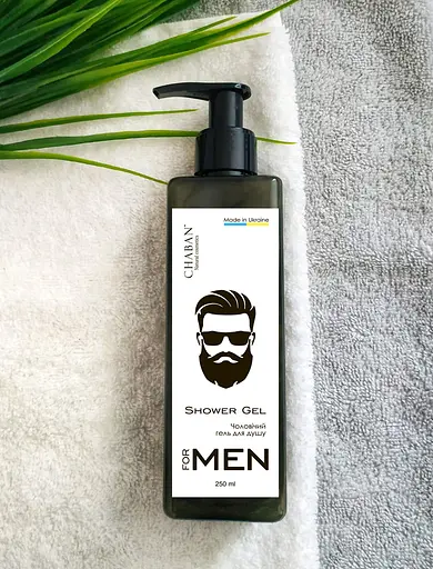 Чоловічий гель для душу For Men Chaban 250 мл - фото 2