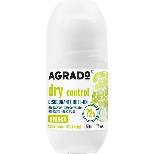 Дезодорант-антиперспірант Agrado Dry Ctrl Roll-on Antip Deod Контроль сухості рол 50 мл - фото 1
