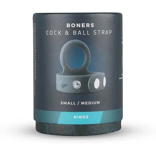 Эрекционное кольцо BOners Cock & Ball STrap - S/M - фото 2