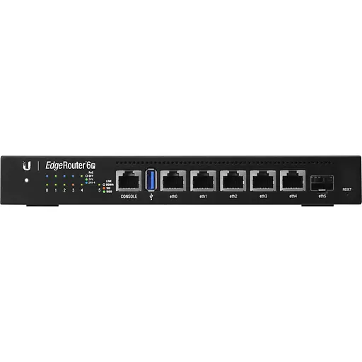 Маршрутизатор роутер Ubiquiti EdgeRouter 6P ER-6P (144668) - фото 3
