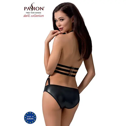Боді монокіні під латекс LAMIS Body black - Passion Exclusive L/XL - фото 2