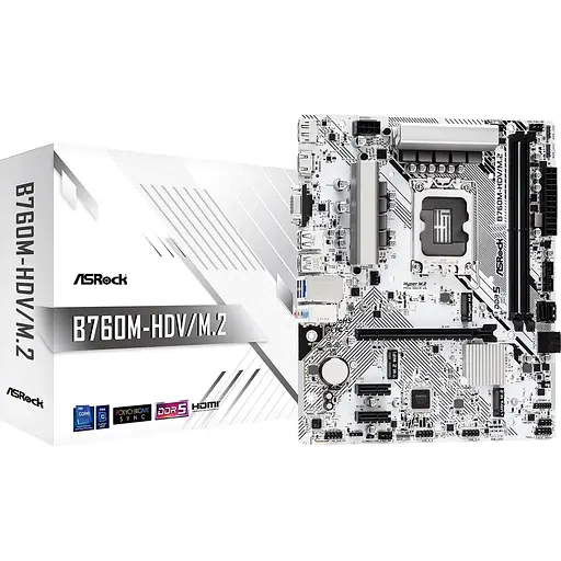 Материнская плата ASRock B760M-HDV/M.2 Socket 1700 - фото 2