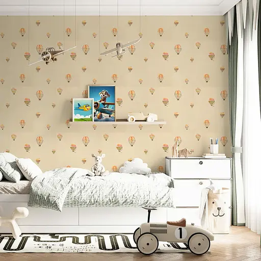 Панель стеновая 3D 700х700х4мм Воздушные шары рогожка SW-00001973 - фото 7