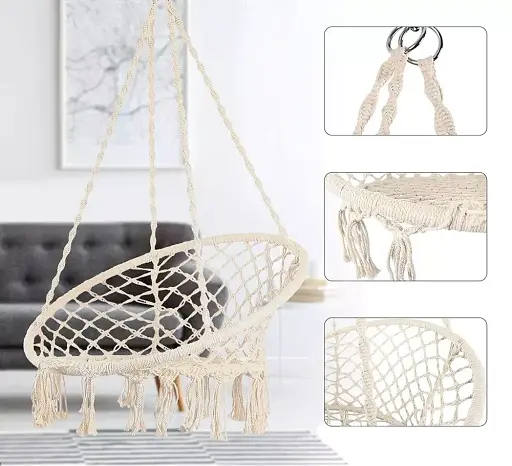 Підвісне крісло гойдалка Interlook DY-A003 Grey - фото 6