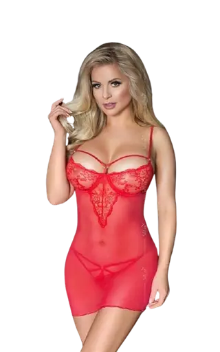 Сексуальний комплект Softline Alida L (червоний) - фото 1