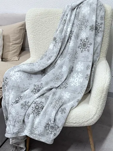 Плед-покрывало Ecotton Снежинка 200х220 см (24184) - фото 2