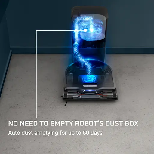 Робот-пилосос Rowenta X-Plorer Serie 220+ Animal & Allergy Model чорний (RR9495WH) - фото 4