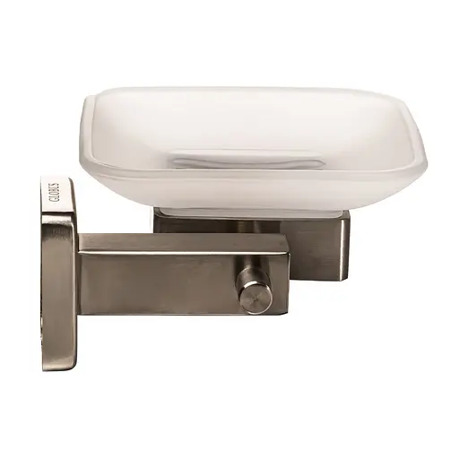 Мильниця одинарна Globus Lux SQ 9408, Хром матовый - фото 3