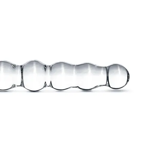 Скляний дилдо у вигляді намистин Gildo Glass Dildo No. 19 - фото 3