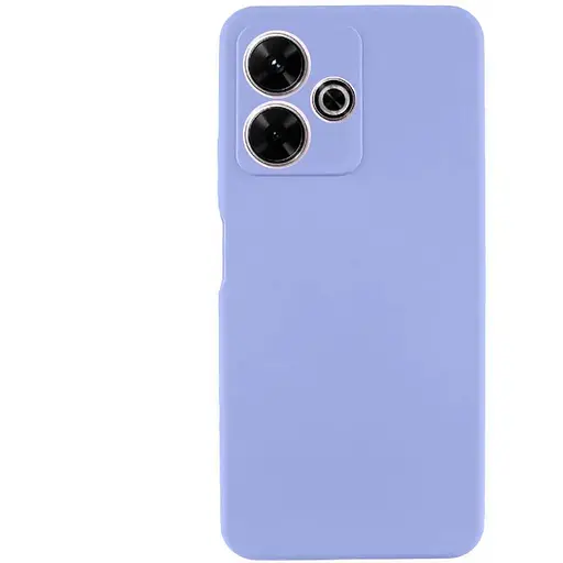 Чехол Lakshmi Silicone Cover Full Camera (AAA) для Xiaomi Redmi Note 14 5G Сиреневый / Dasheen