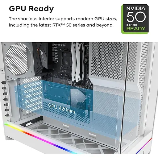 Корпус MONTECH HS01 (W) (HS01 (W)) - фото 8