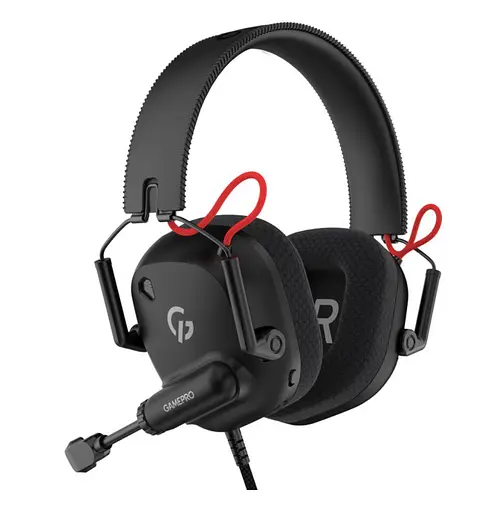 Игровые наушники GamePro HS-120-B Mercury Genesis Black - фото 2