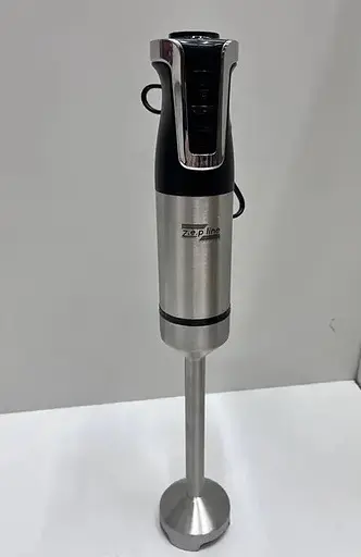 Занурювальний ручний блендер Zepline ZP-201 з нержавіючої сталі 1500Вт Турбо режим Чорний/Сріблястий - фото 7