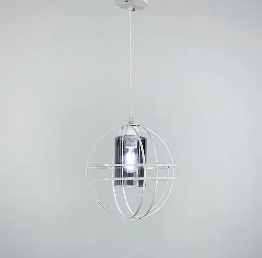 Світильник в білому корпусі у формі орбіти | Арт. 12525/1 WT | Line F - фото 2