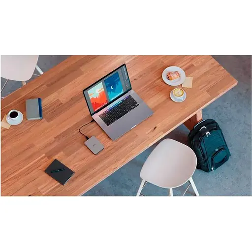 Зовнішній жорсткий диск LaCie Mobile Drive 1TB Moon Silver (STLP1000400) [115894] - фото 10