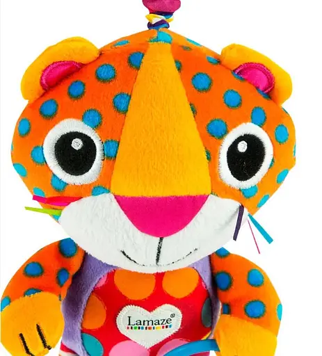 М'яка іграшка підвіска Lamaze Леопард L27563 - фото 3