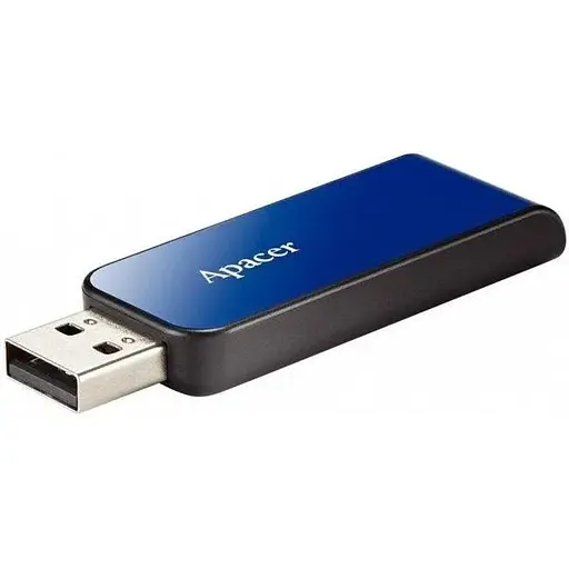 Флеш-накопитель Apacer USB 2.0 AH334 32Gb синий - фото 1