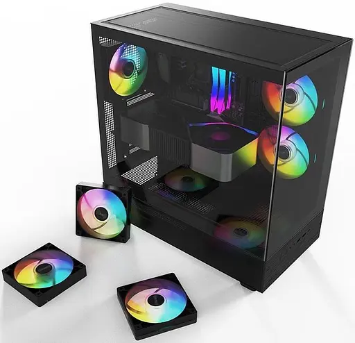 Вентилятор MONTECH 120MM GF120 PWM BLACK (GF120 PWM BLACK) - фото 4