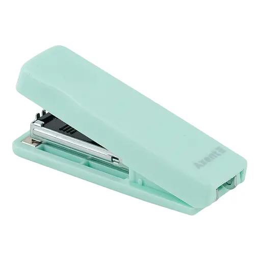 Степлер канцелярський Axent MINI Pastelini №10/5 пластиковий 10 аркушів, м'ятний (4910-18-A) - фото 2