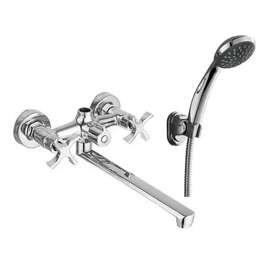 Смеситель для ванны RJ Breeze хром RBZ017-9B Хром - фото 1