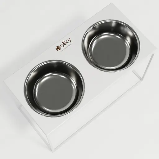 Hollky Base XXL40 — миски на підставці для дуже великих собак (2 × 2,8 л) - фото 9