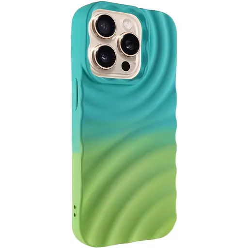Чохол Epik TPU ColorWave для Apple iPhone 15 Pro 6.1 Marine Green/Mint - фото 1