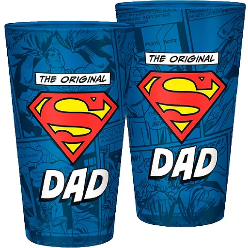 Склянка DC Comics The Original "S" Dad (Супермен) 400 мл - фото 3