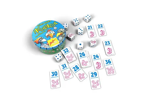 Настільна гра Zoch Хекмек Міні (металева коробка) (Mini Heckmeck am Bratwurmeck) (англ.) (601105091) - фото 3