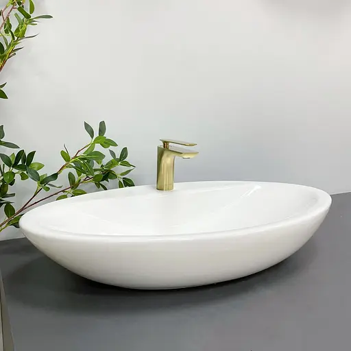 Умивальник VBI Cesena white накладний VBI-015501, Білий - фото 3