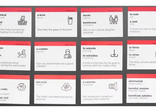 Настольная игра English Student Карточки для изучения английского языка English Student IELTS уровень 5.0-7.0 (укр.) (591225986) - фото 3