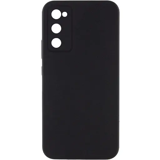 Чехол Silicone Cover Lakshmi Full Camera (AAA) для Samsung Galaxy S20 FE Черный/Black