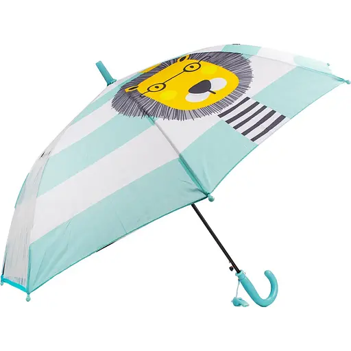 Детский зонт-трость механическая Art Rain 84 см голубая