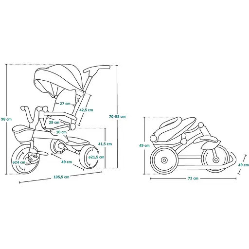 Велосипед Lionelo Tris green lime (LO-TRIS GREEN LIME) - фото 8