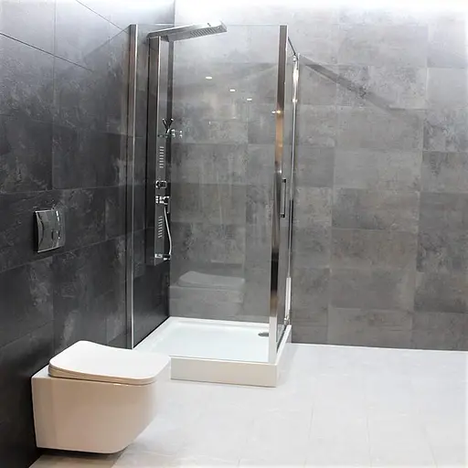 Душевая кабина Dusel A-516 90x90x190 прозрачная, универсальная, прозрачная, хром, 90x90 - фото 2