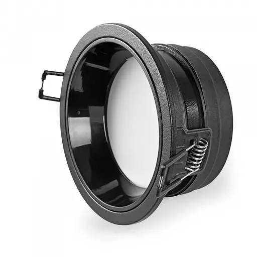 Світильник Videx під лампу GX53 врізний Чорний (VL-SPF28R-B) - фото 3