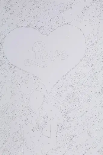 Набір для розпису по номерах "Космічне кохання" 40*50 см, IDEA2-GX47449, ТМ "99IDEAS" - фото 7