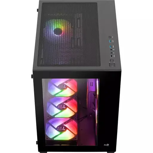 Корпус Aerocool Dryft-G-BK-v2 Black (ACCM-ES01163.11) без блока питания - фото 4