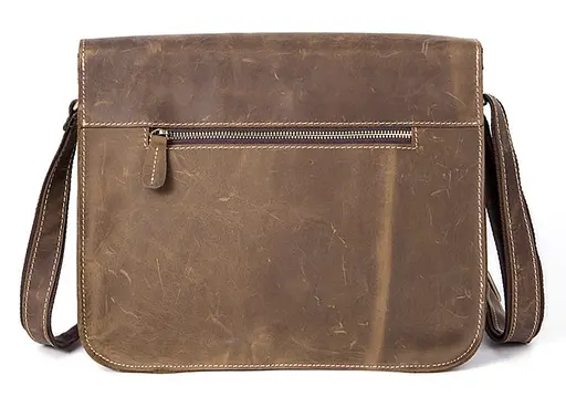 Чоловіча шкіряна сумка Vintage 31,5х26х7 см sum0012919 - фото 2