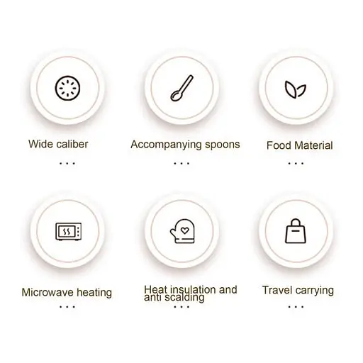 1 комплект термоізоляційної чашки для молока з ручкою для перенесення об’ємом 680 мл(блакитний) - фото 3