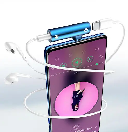 Перехідник Type-C + 3.5 мм Audio Adapter Usams US-SJ277 AU07 - фото 6