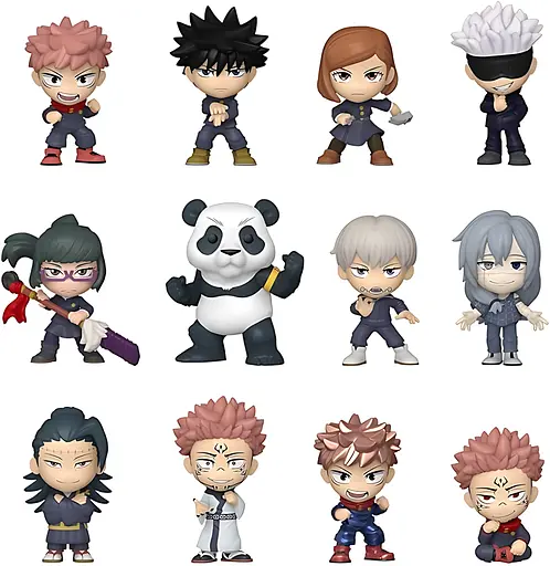 Фігурка Funko Mystery Minis Jujutsu Kaisen Магічна Битва Одна секретна фігурка 8 см FMM JK - фото 2