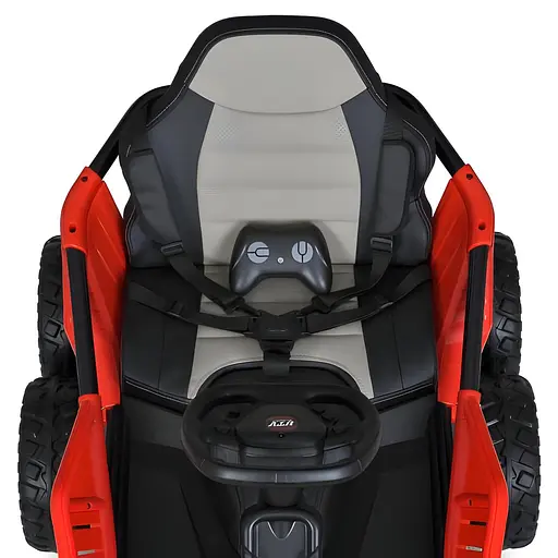 Електромобіль дитячий Bambi Карт M 5765EBLR-3 на шести колесах та шкіряним сидінням - фото 4