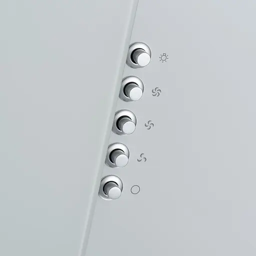 Вытяжка наклонная Pyramida NVX 50 (800) B WH [142792] - фото 4